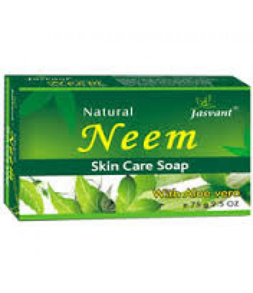  JASVANT NATURAL NEEM- ALOE VERA SKIN CARE SOAP 